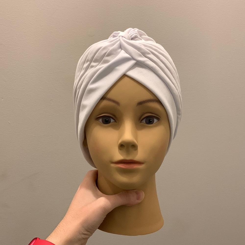 White Turban / Hijab Undercap